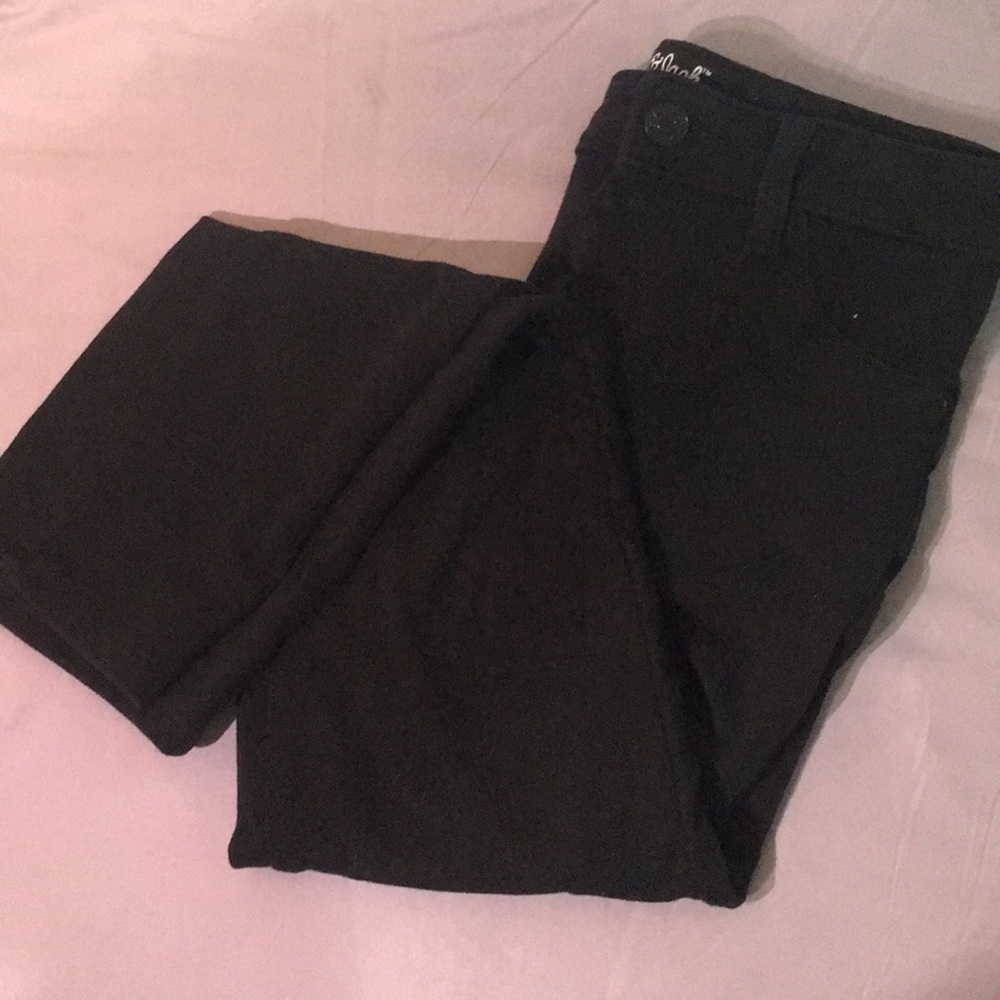 Black jeggings